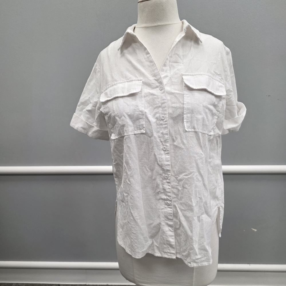 Classic White Men's Shirt
